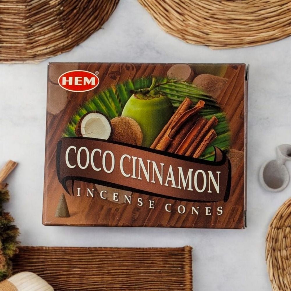 Sweet & Spicy Aroma – HEM Coco Cinnamon Incense for Comfort & Cozy Atmosphere