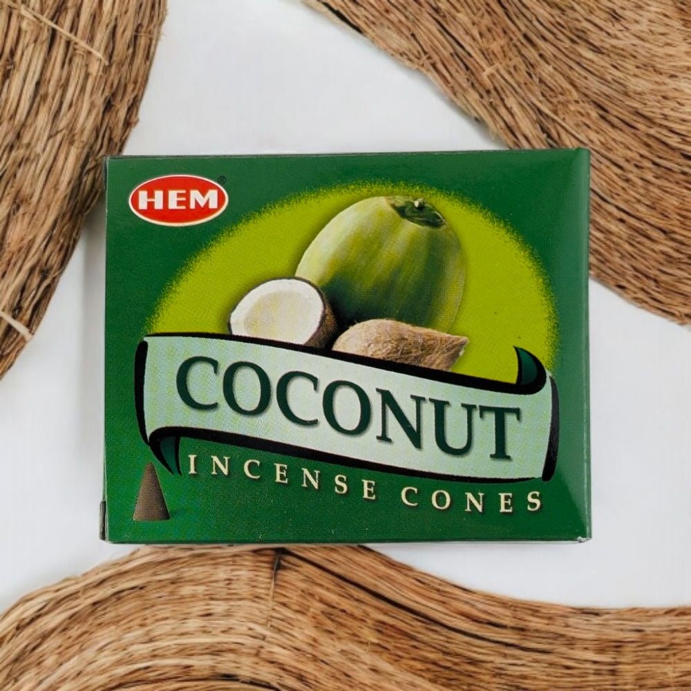 Creamy & Nutty Aroma – HEM Coconut Incense for Comfort & Serenity