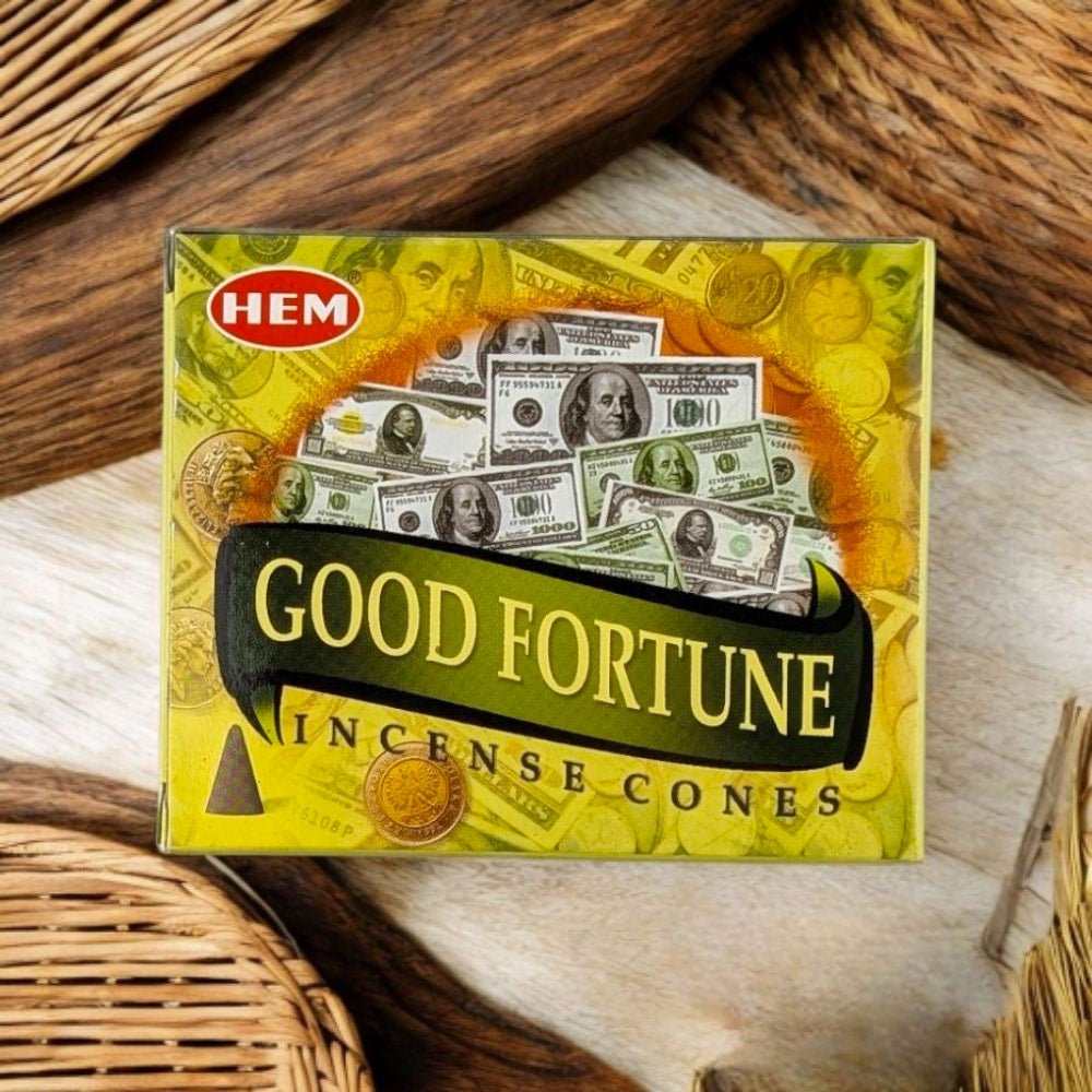 Spicy & Citrusy Aroma – HEM Good Fortune Incense for Abundance & Business Growth