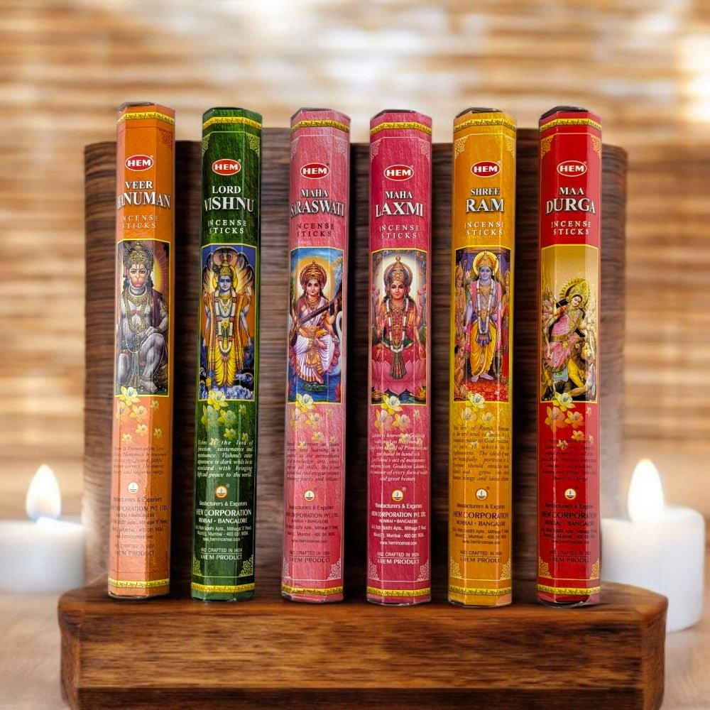 Holy Offerings Incense Set – 6 Incense Blends for Devotion &amp; Spiritual Strength