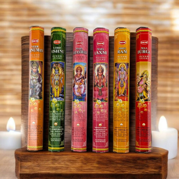 Holy Offerings Incense Set – 6 Incense Blends for Devotion &amp; Spiritual Strength