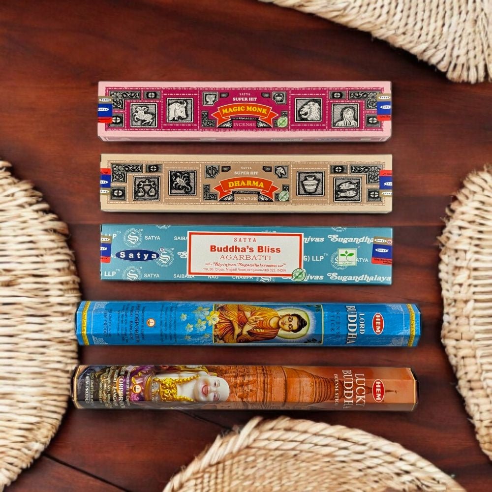 Path to Enlightenment Incense Set – 5 Incense Blends for Spiritual Awakening