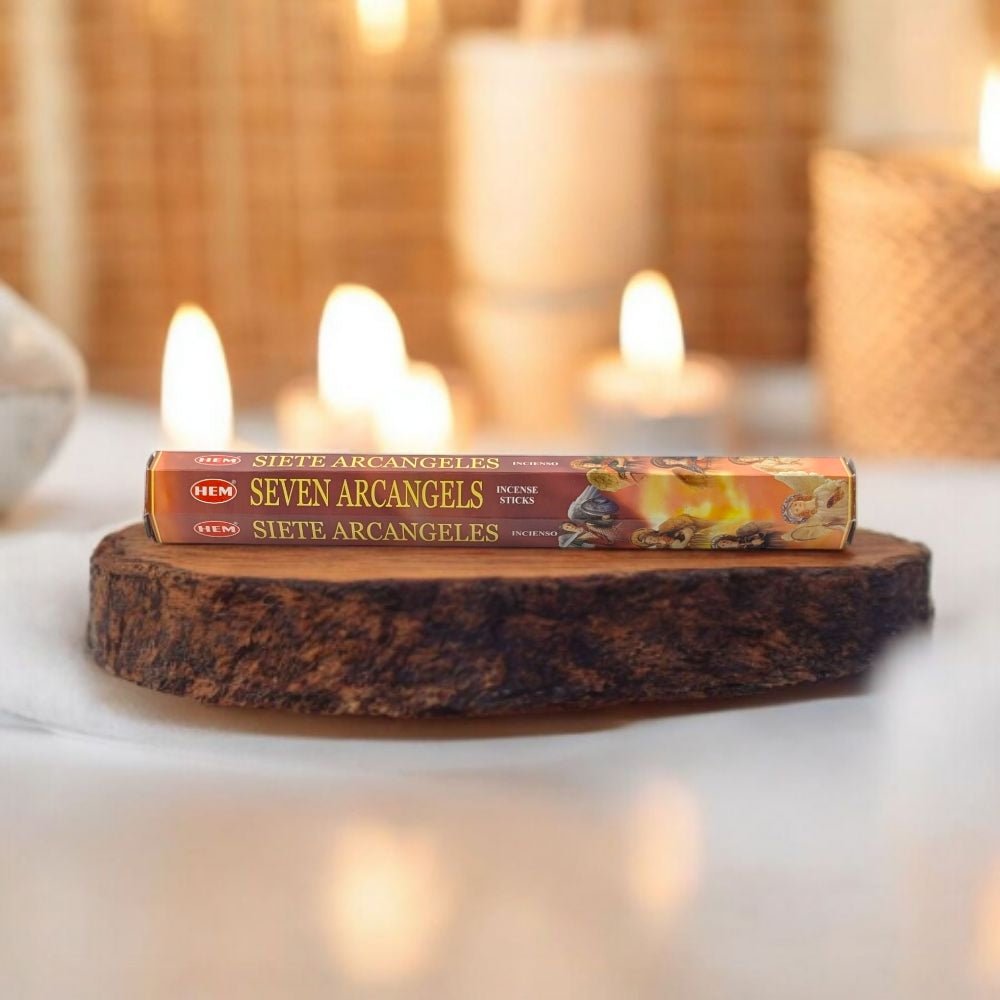 Celestial & Mystical Aroma – HEM Seven Archangels Incense for Divine Connection & Spiritual Awakening