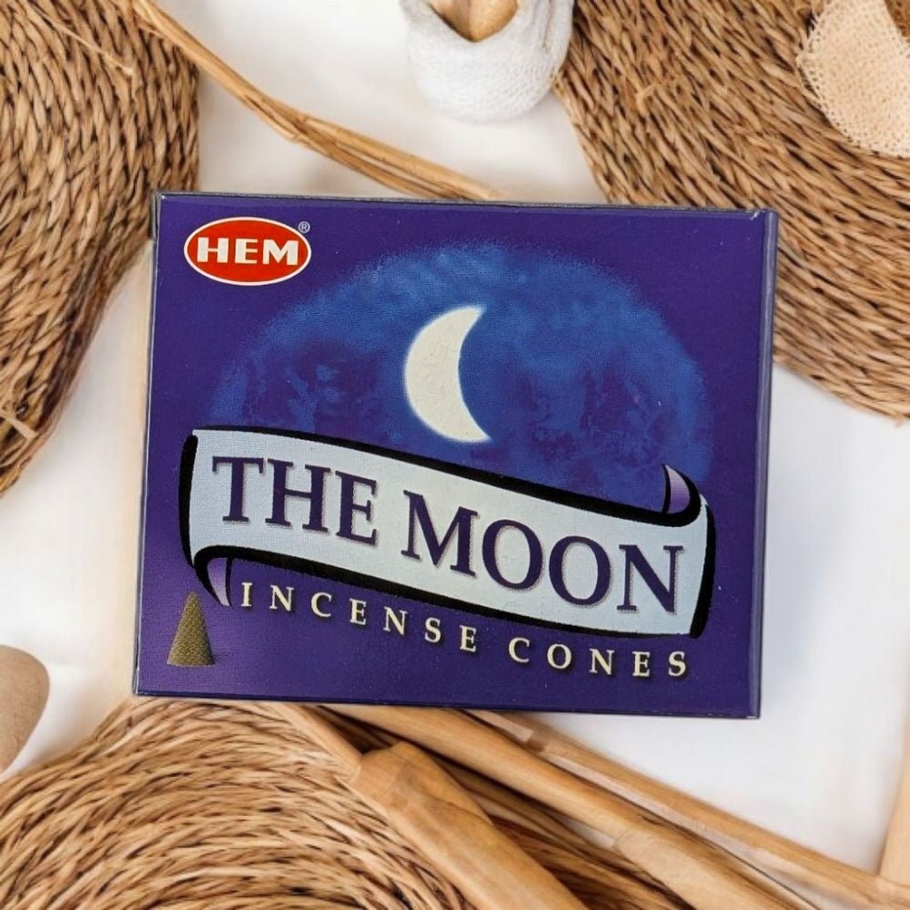 Celestial & Floral Aroma – HEM The Moon Incense for Moon Rituals & Spiritual Connection