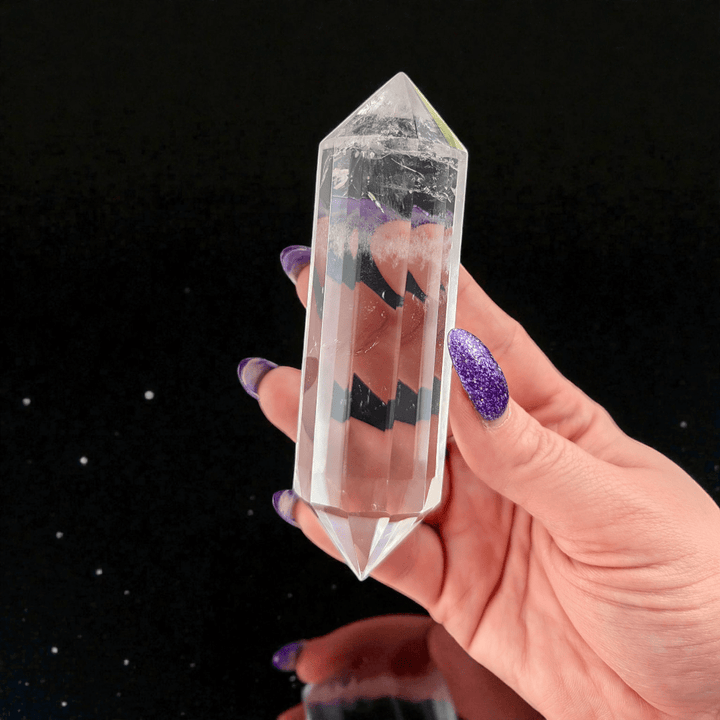 crown chakra clear quartz vogel available at zen collection crystal store in barrie. Shop in-store or online now