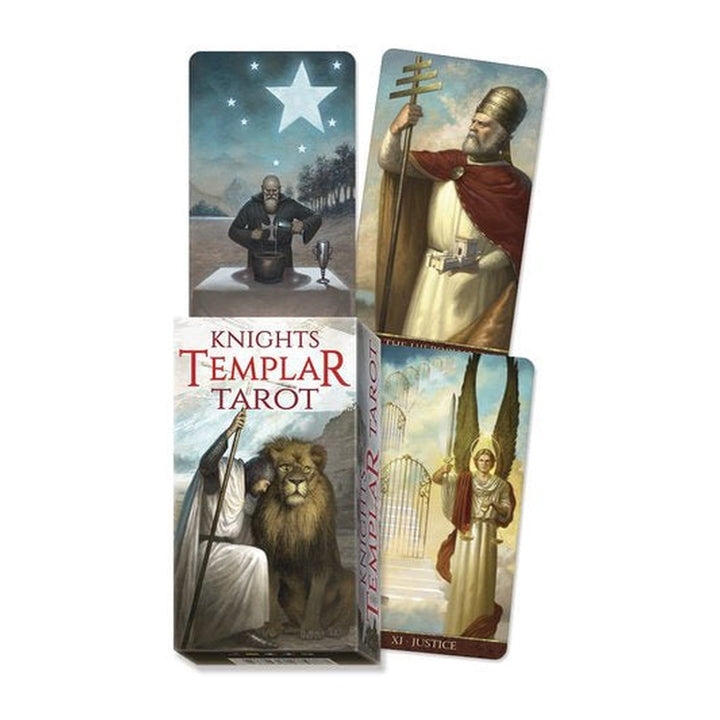 Knights Templar Tarot box and cards, a different deck from the same publisher