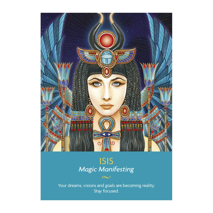 Isis card from the Keepers of the Light Oracle Cards