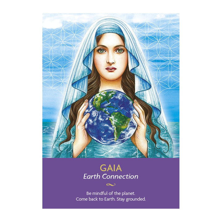 Gaia card from the Keepers of the Light Oracle Cards