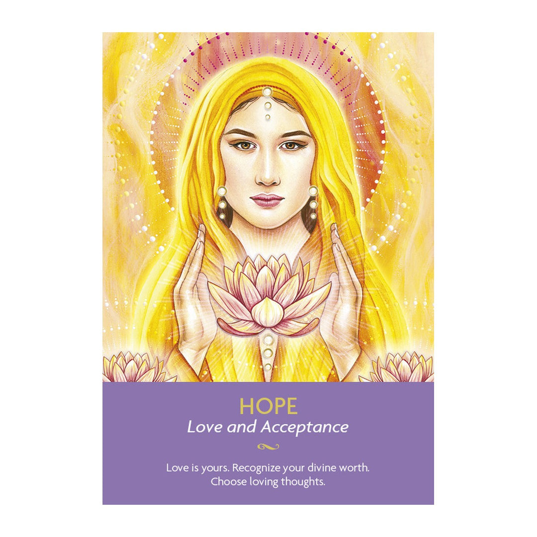 Hope card from the Keepers of the Light Oracle Cards