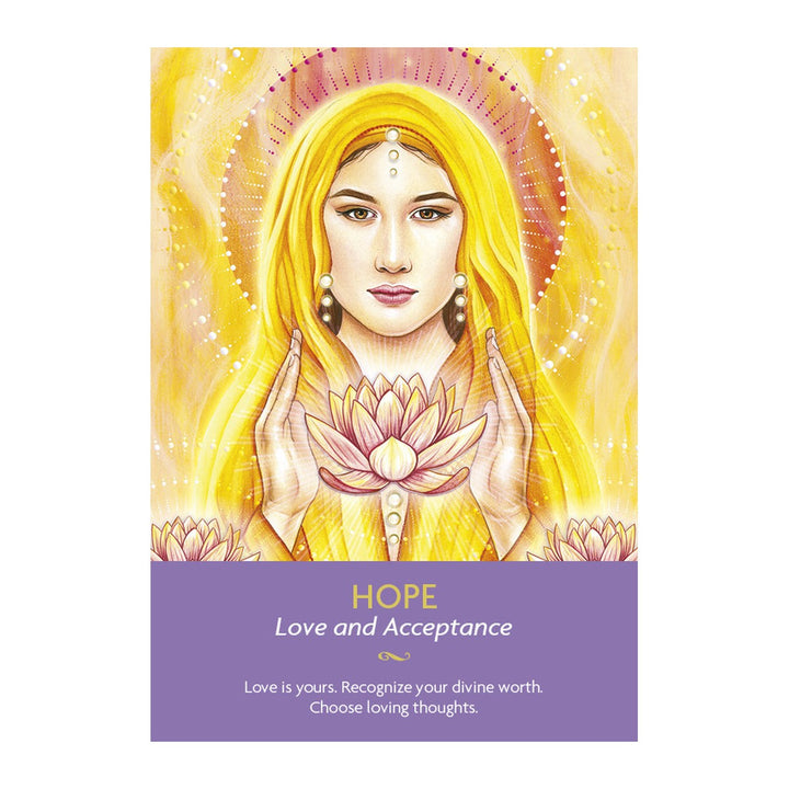 Hope card from the Keepers of the Light Oracle Cards