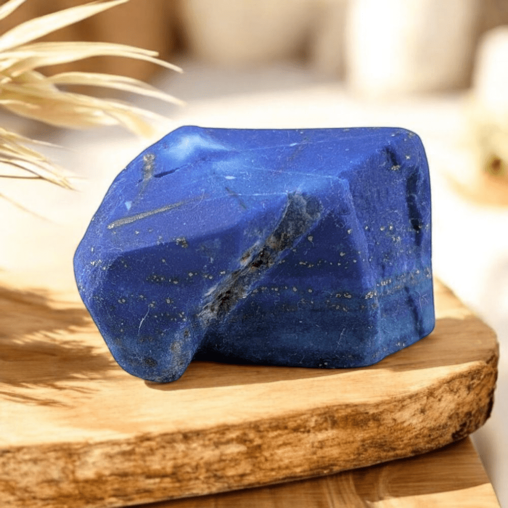 Natural blue crystal for intuition and insight