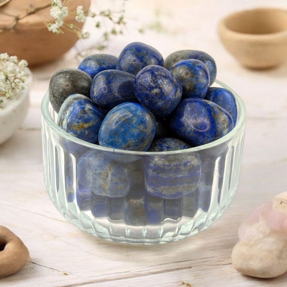 lapis lazuli crystal for wisdom available at zen collection metaphysical stores montreal