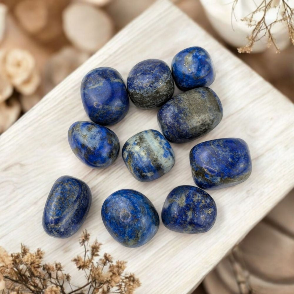 lapis lazuli crystal for wisdom available at zen collection metaphysical stores montreal