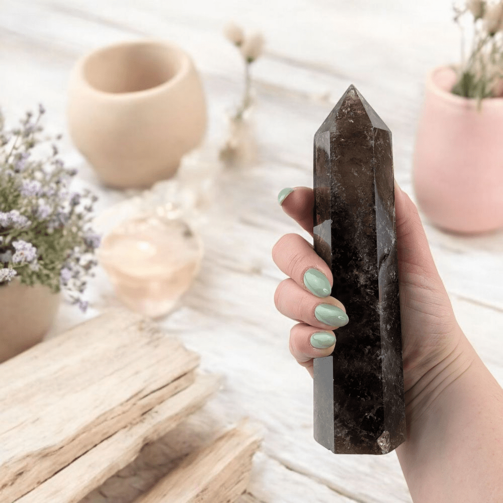 Zen Collection Smoky Quartz for meditation and clarity