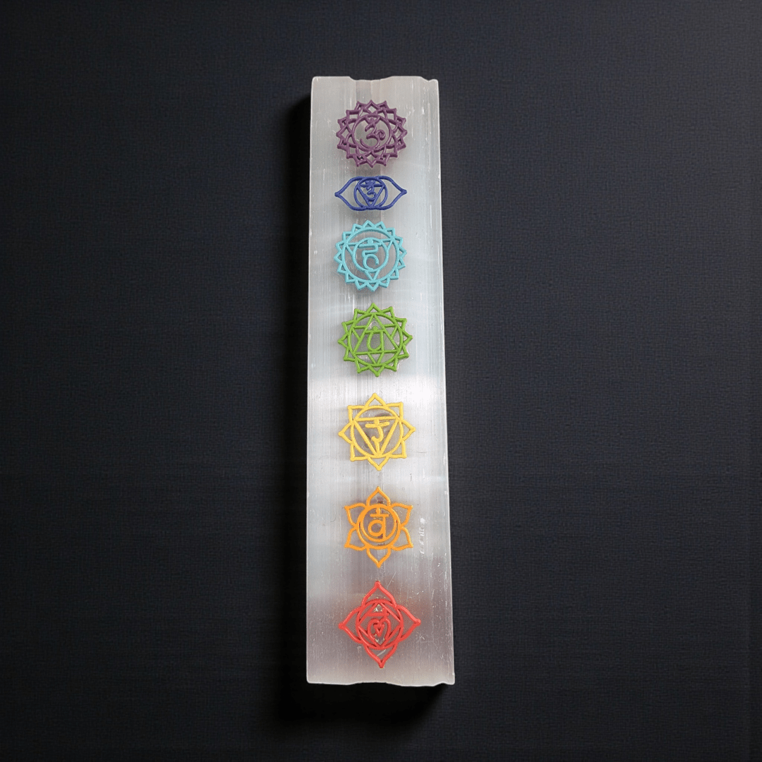 crystal charging station selenite. shop online or in-store with zen collection crystal store Barrie