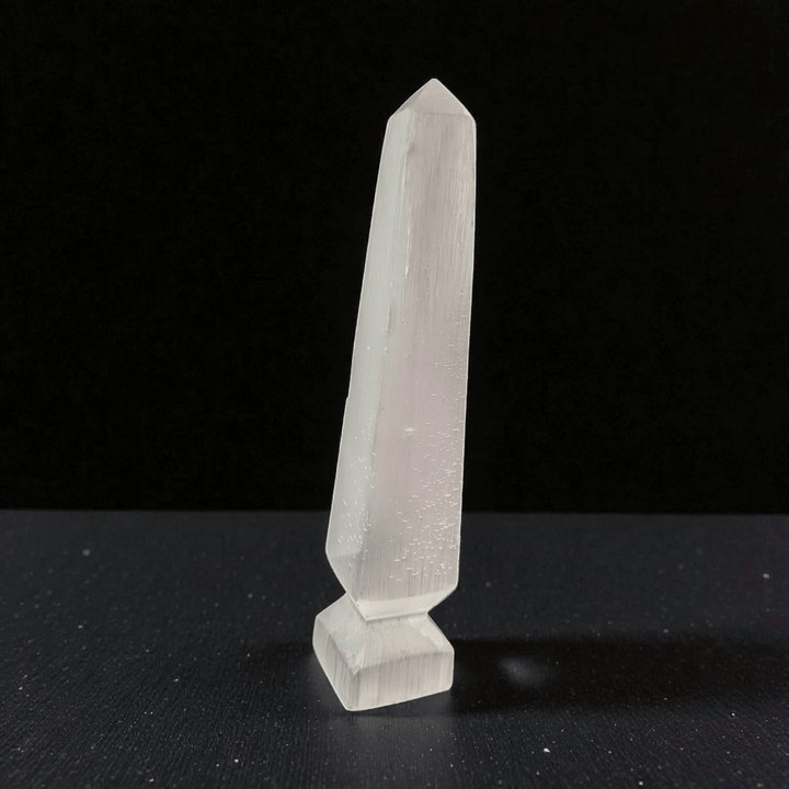crown chakra selenite crystal available at zen collection crystal store in Barrie. shop in-store or online now