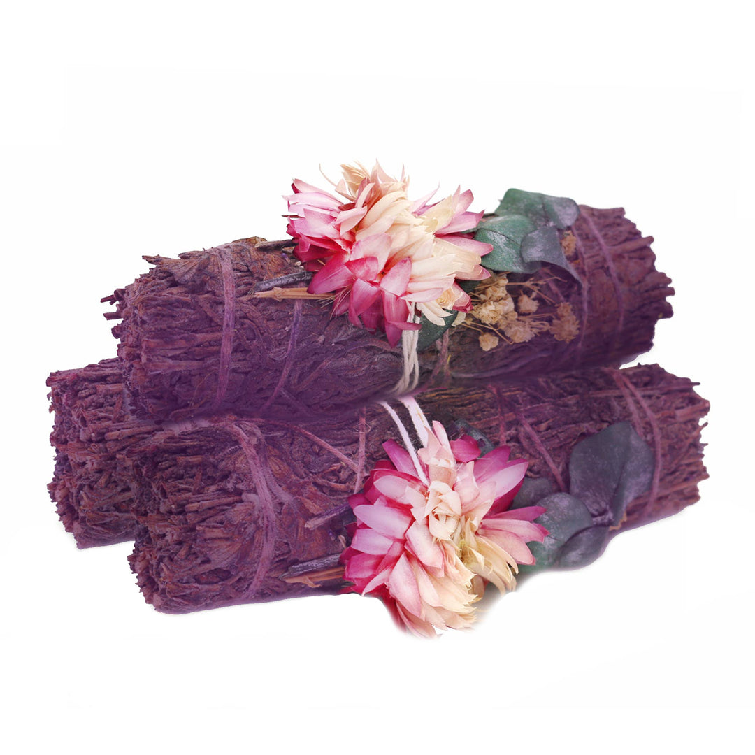 Lavender Floral Sage Smudge Stick - Zen Collection