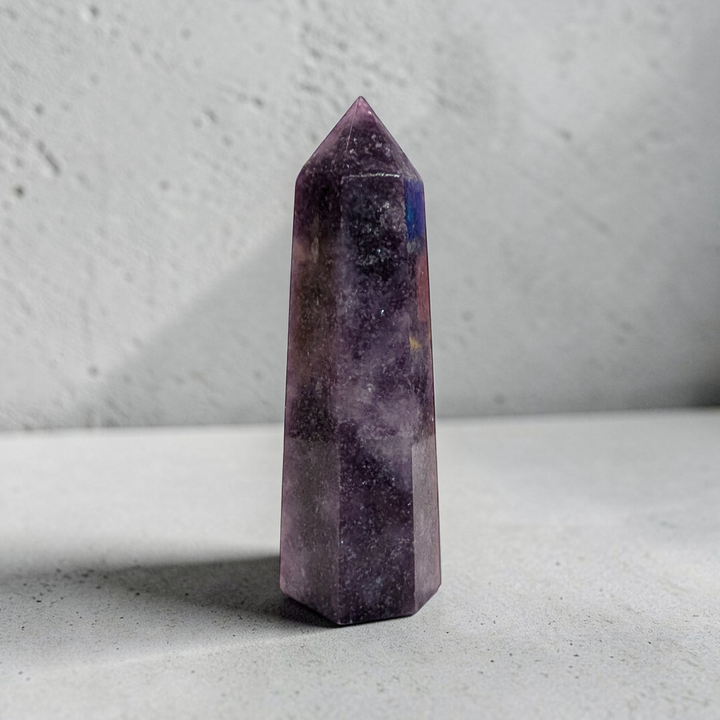 Healing Lepidolite Stone for Anxiety and Emotional Support