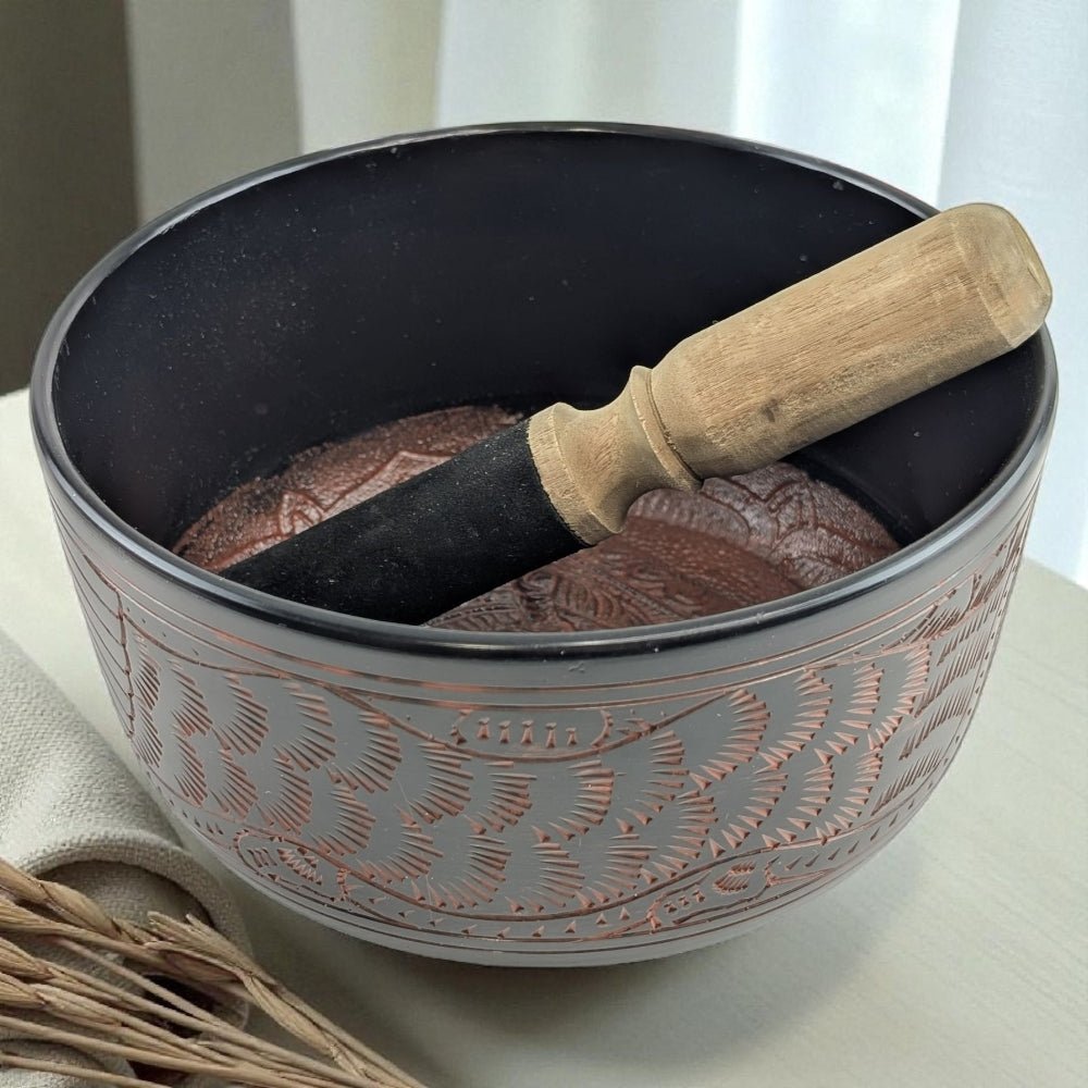 sound healing singing bowl available at zen collection metaphysical store