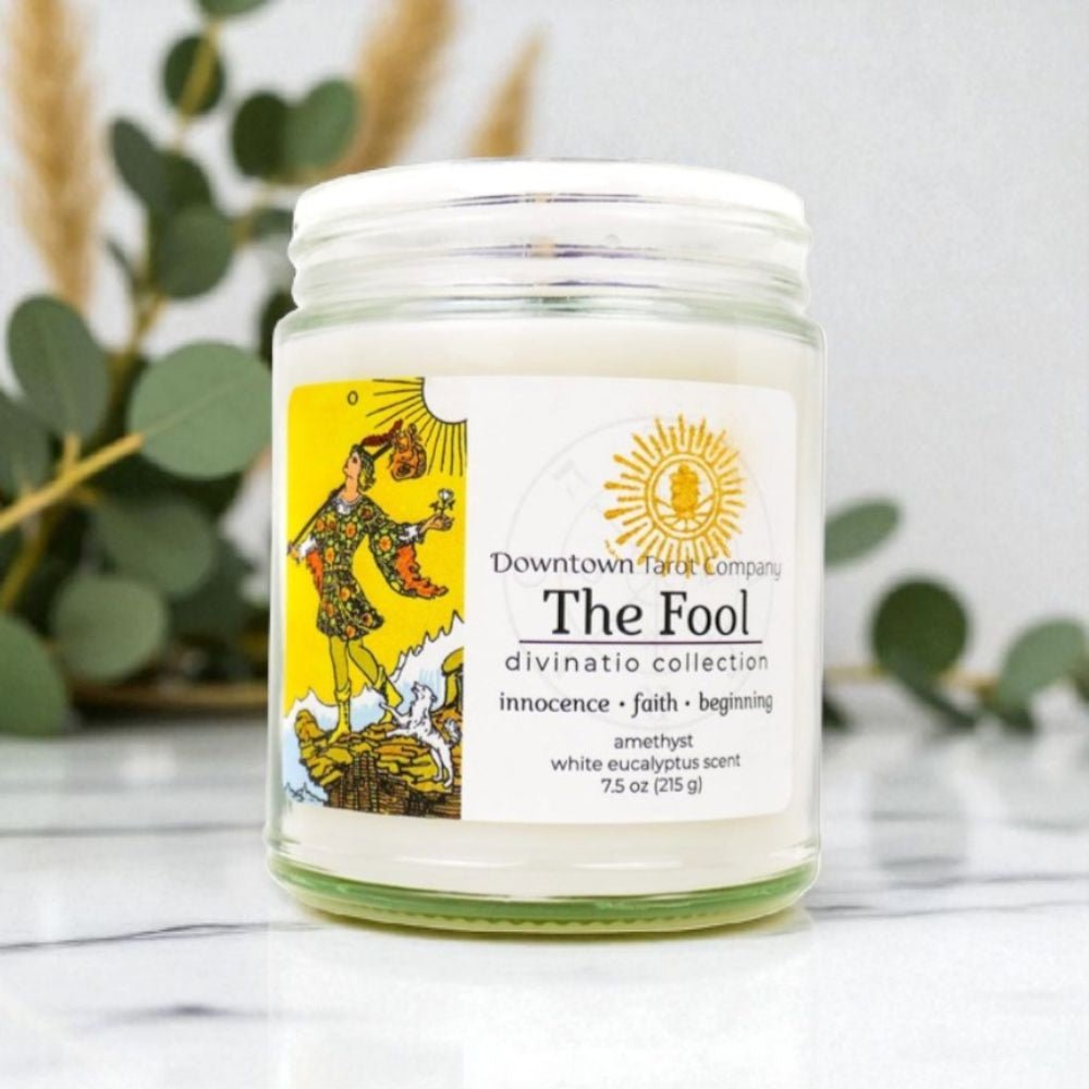 metaphysical store the fool tarot candle canada
