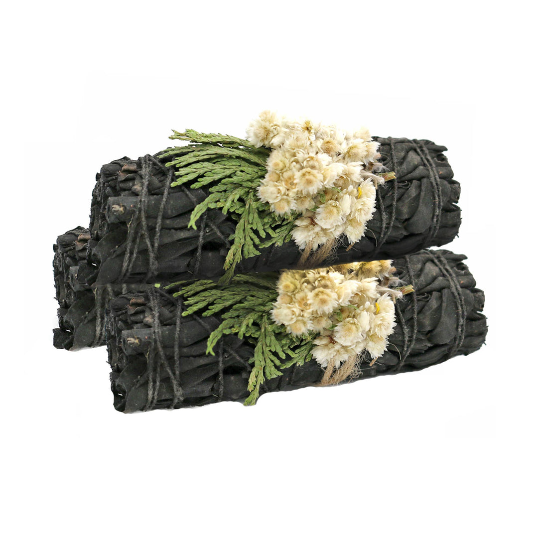 Midnight Sage Smudge Stick with Cedar - Zen Collection