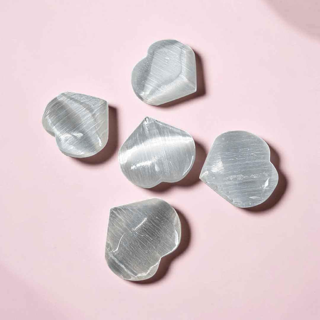 crystals for the crown chakra, cleansing selenite. Available at Canadian Metaphysical Store