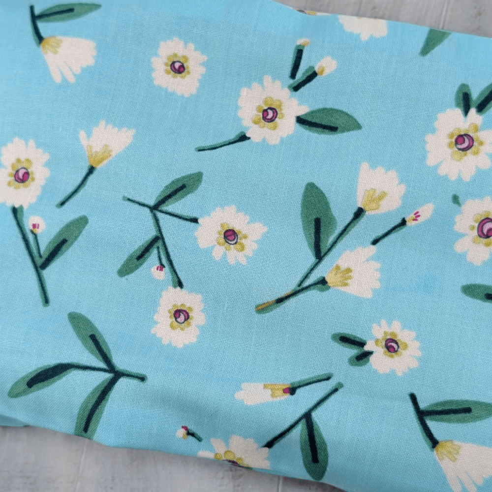 Morning Bloom Eye Pillow laid flat on white surface