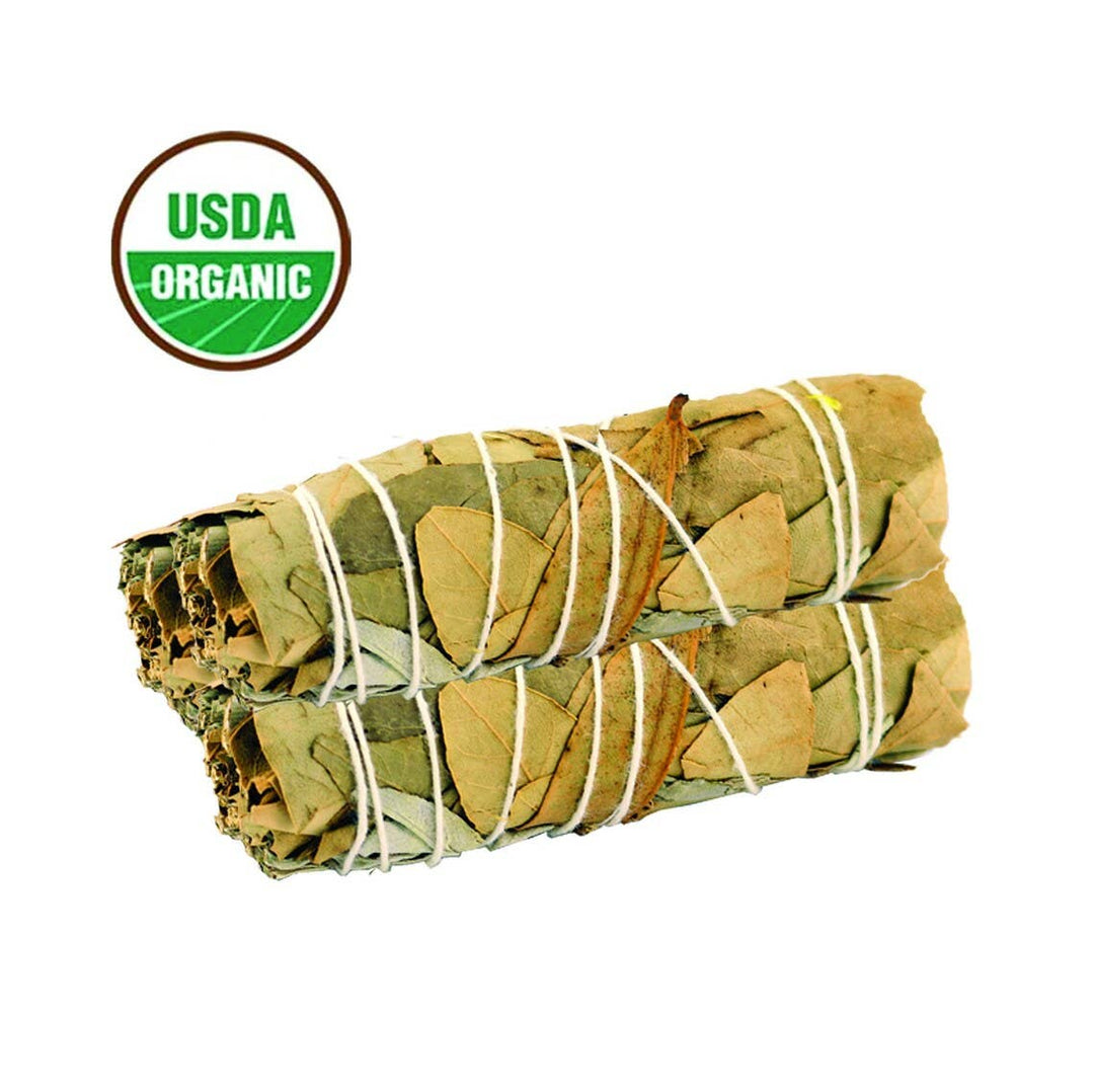 Organic White Sage & Bay Leaf Smudge Stick - Zen Collection