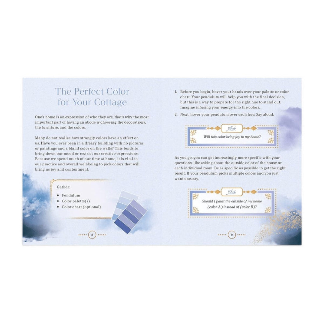 Pendulum Magic pages on The Perfect Color for Your Cottage
