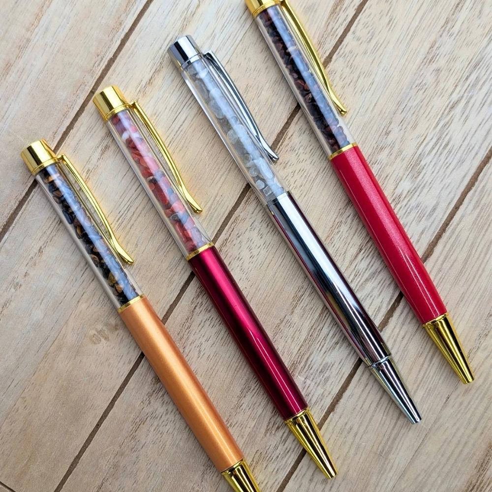 Stylish pens infused with healing crystals from a metaphysical store