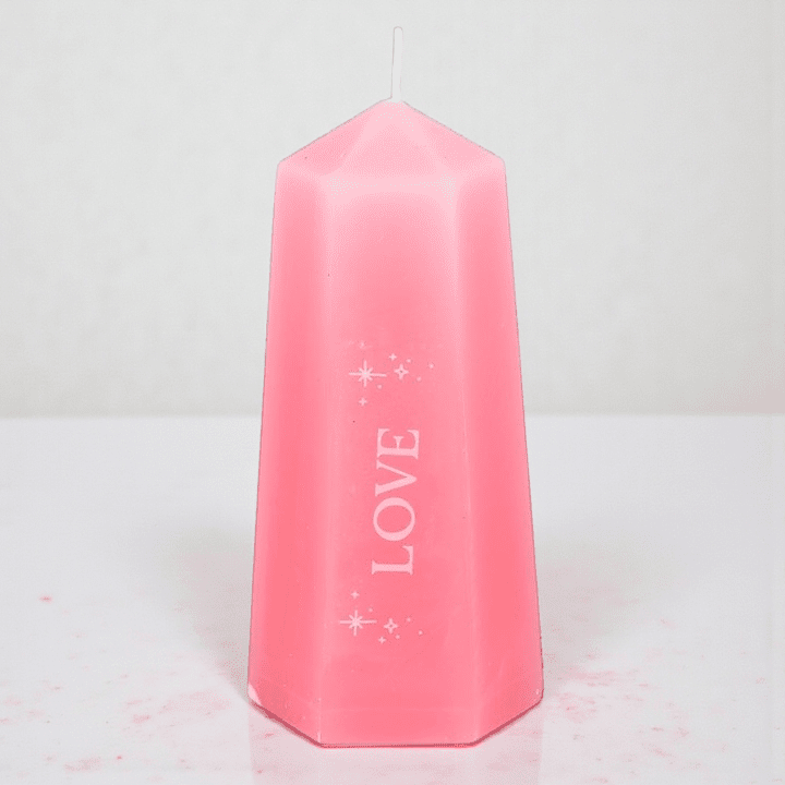 unscented crystal candle love ritual available at zen collection metaphysical store near me