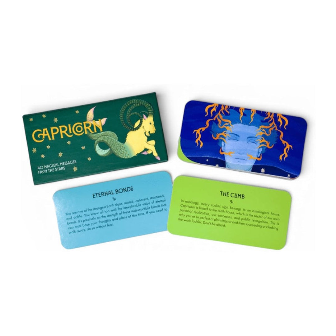 Pocket Zodiac: Capricorn cards box with sample cards