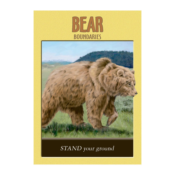 Bear card from the Power Animal Oracle Cards