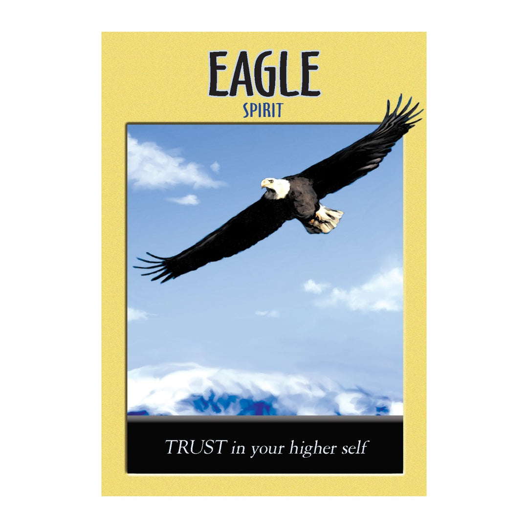 Eagle card from the Power Animal Oracle Cards