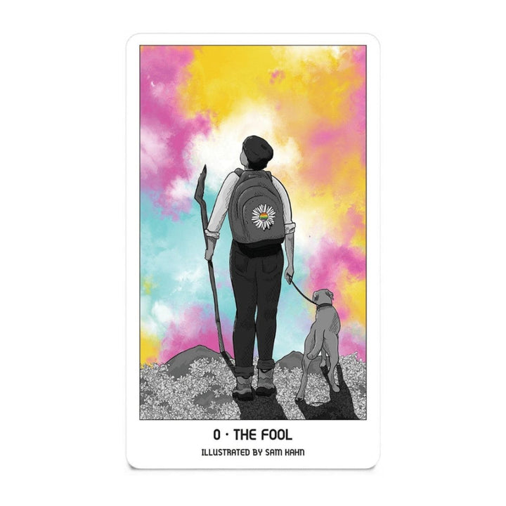 The Fool card from the Pride Tarot
