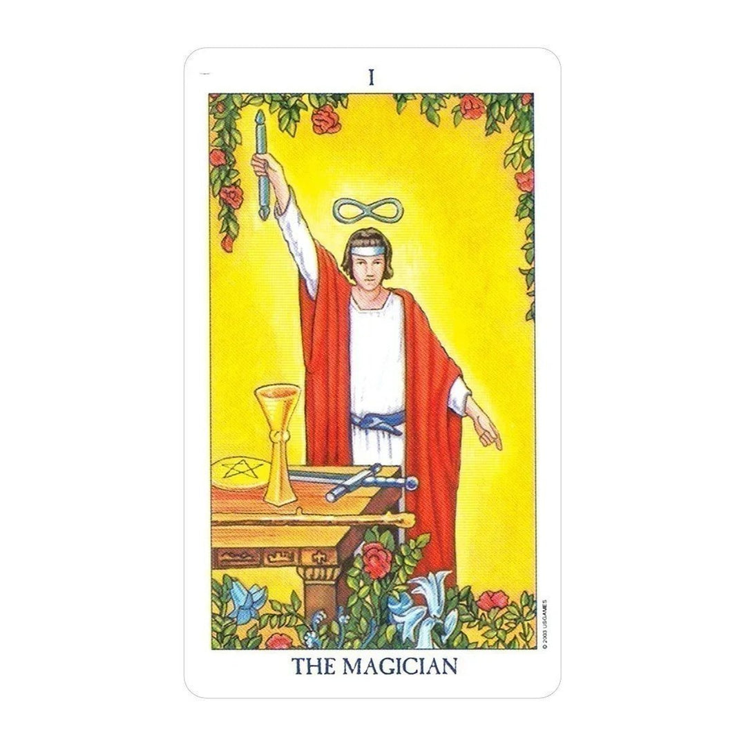 The Magician card from the Radiant Rider-Waite Tarot