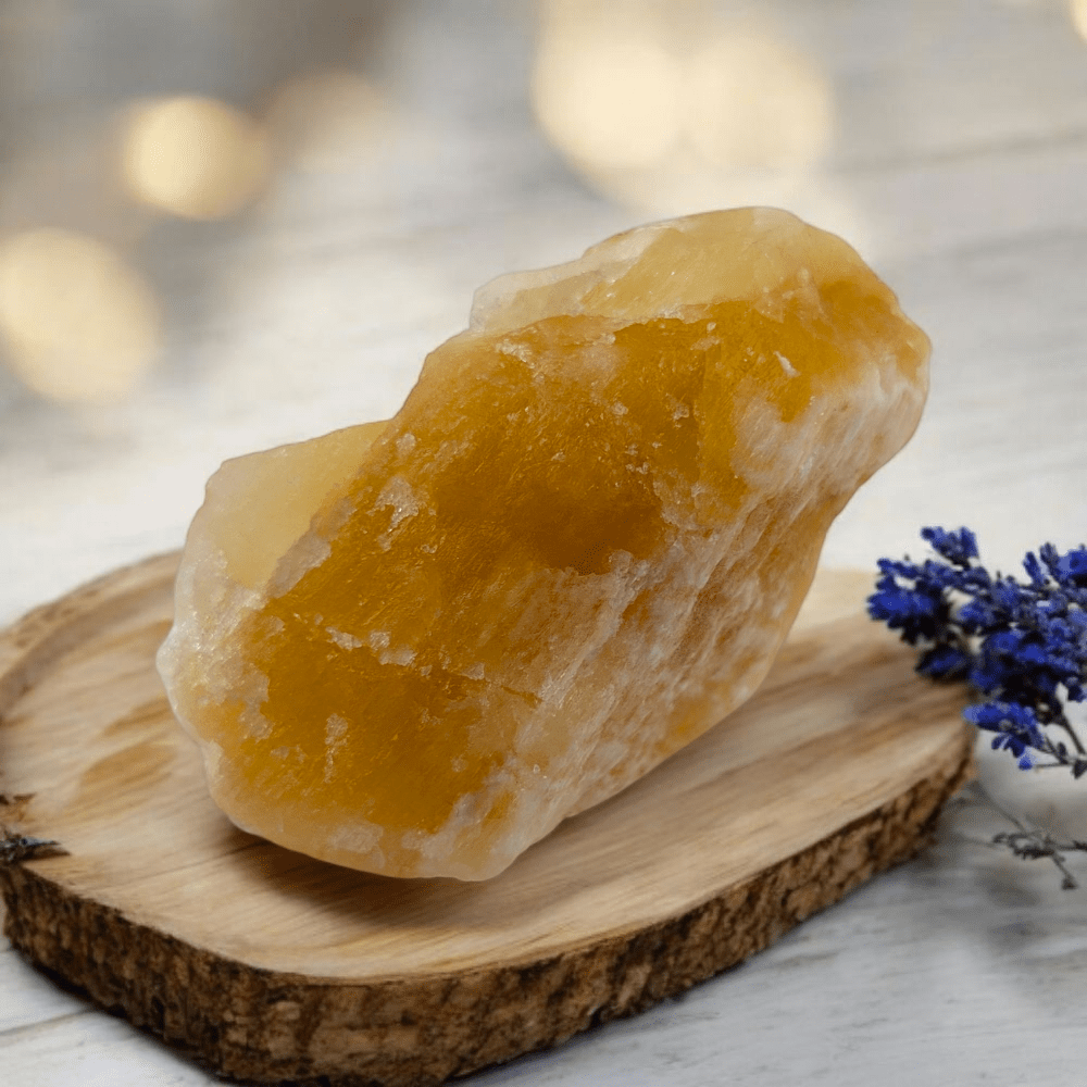 Orange Calcite Healing Stone for Confidence and Passion