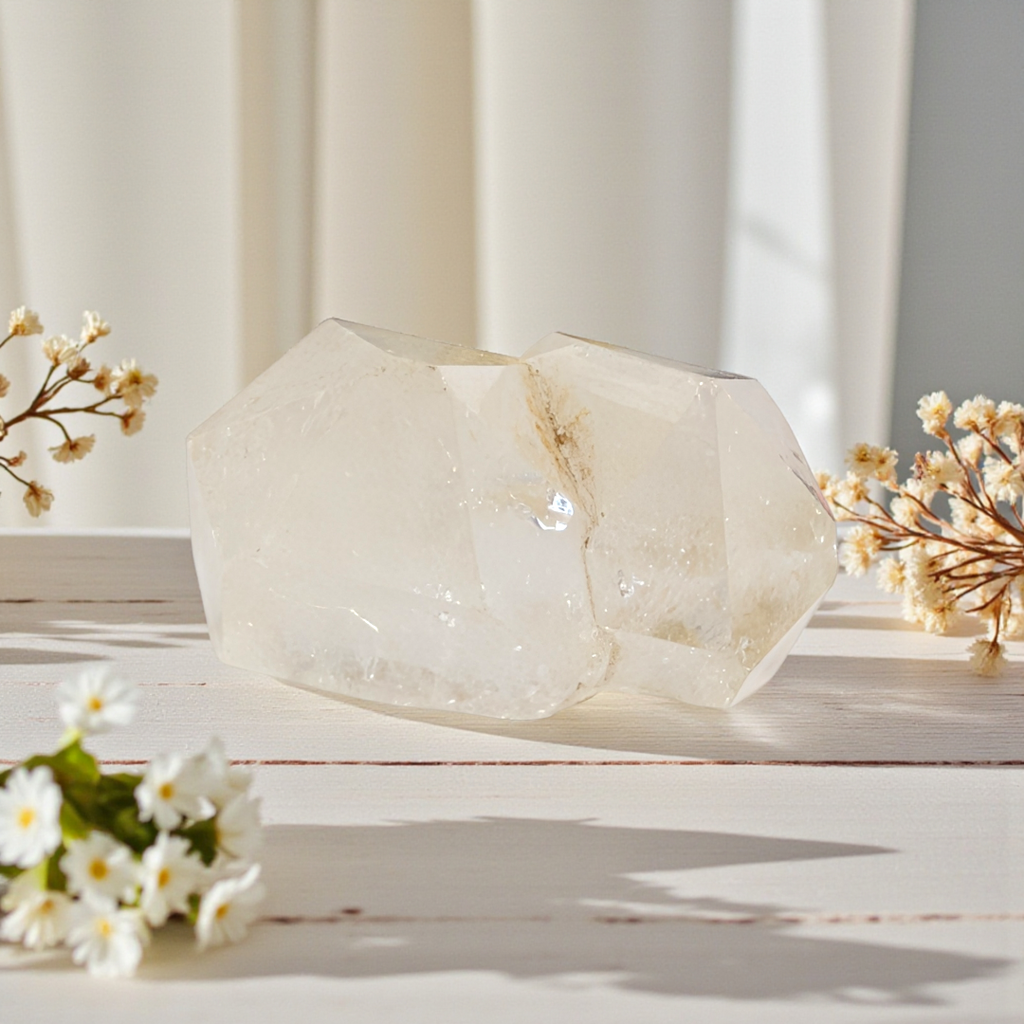 crown chakra clear quartz point for manifestation available at Zen Collection Crystal Stores Barrie