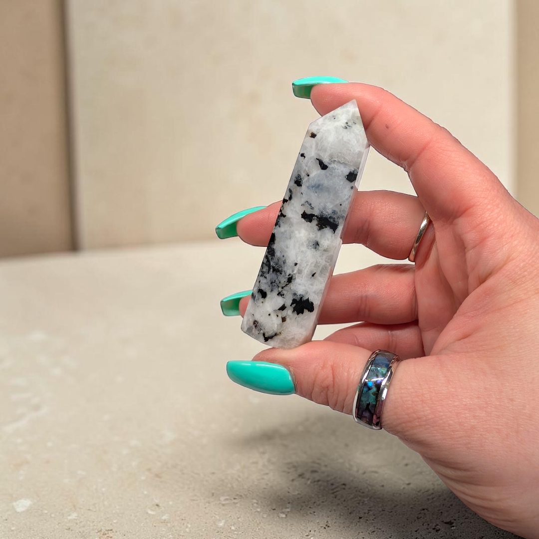Rainbow Moonstone Tower | Zen Collection