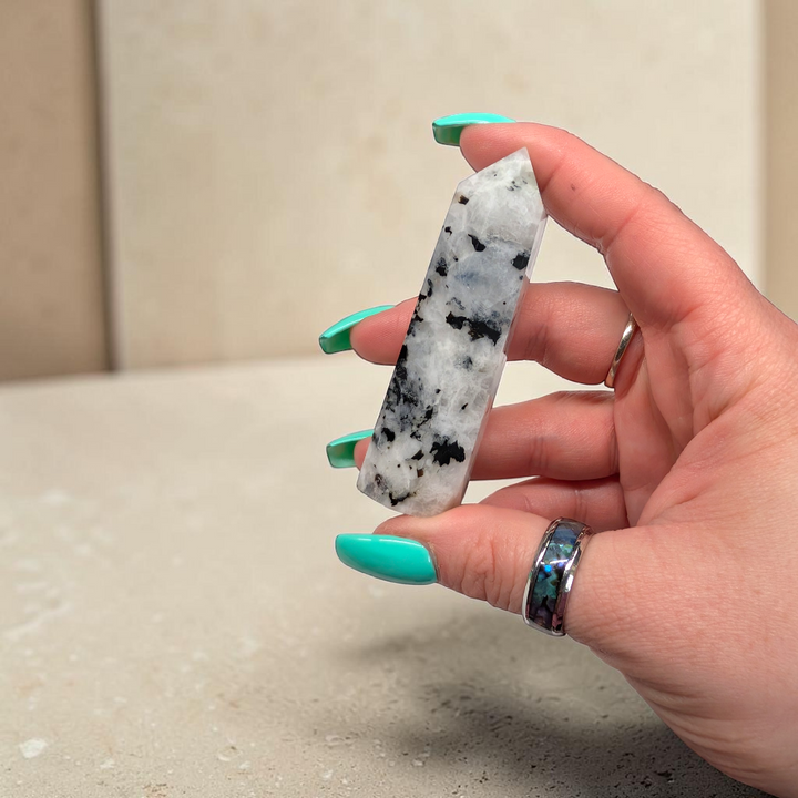 Rainbow Moonstone Tower | Zen Collection