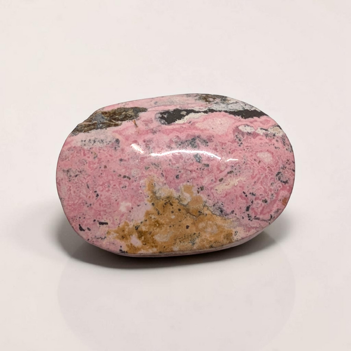 Pierre de palmier en cristal de rhodonite