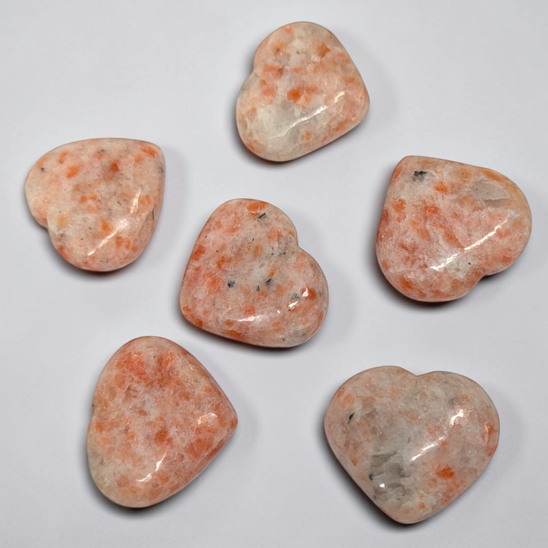 Sunstone Crystal Heart