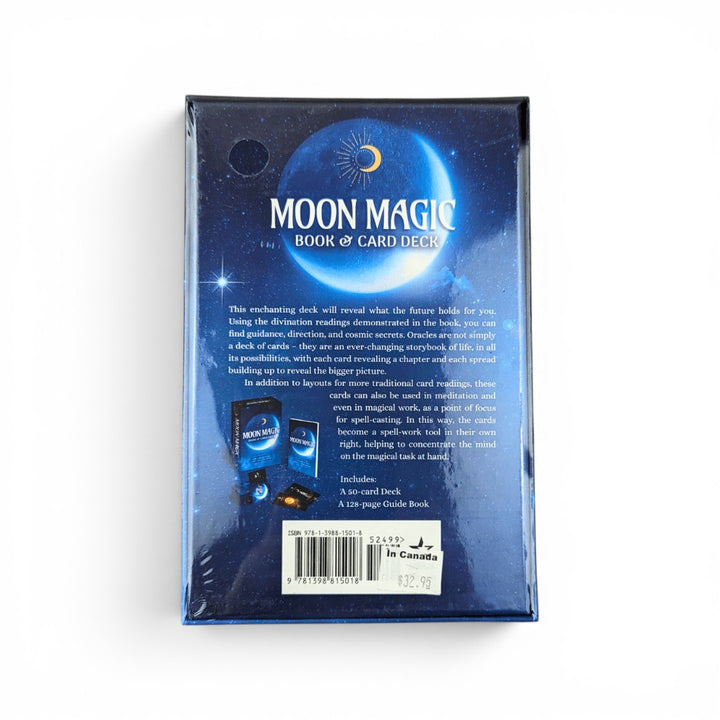 Livre et jeu de cartes Moon Magic