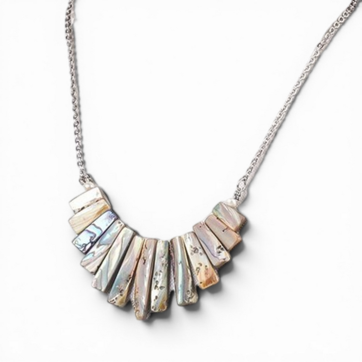 Natural Abalone Shell Neckalce - View 4 | Zen Collection