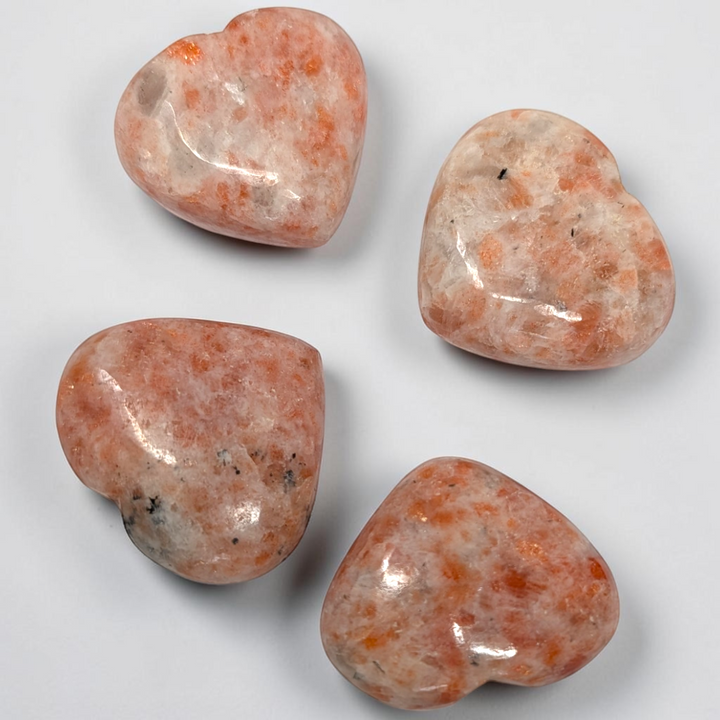 Sunstone Crystal Heart