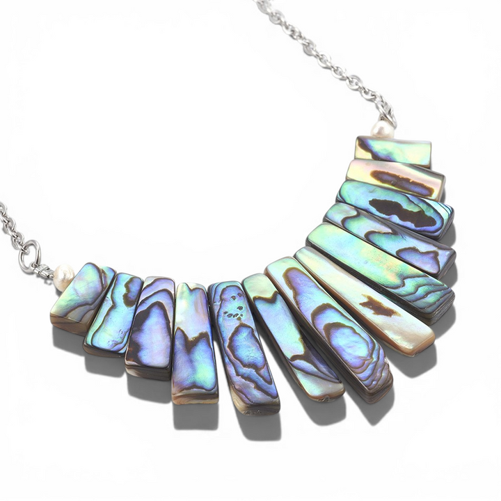 Natural Abalone Shell Neckalce - View 5 | Zen Collection
