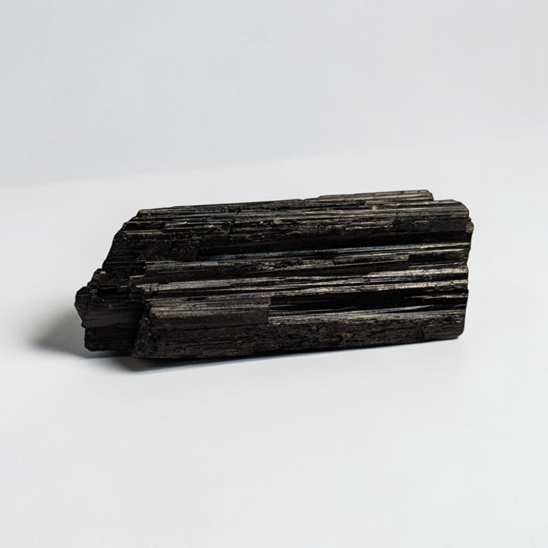 Black Tourmaline Raw Crystal Chunk