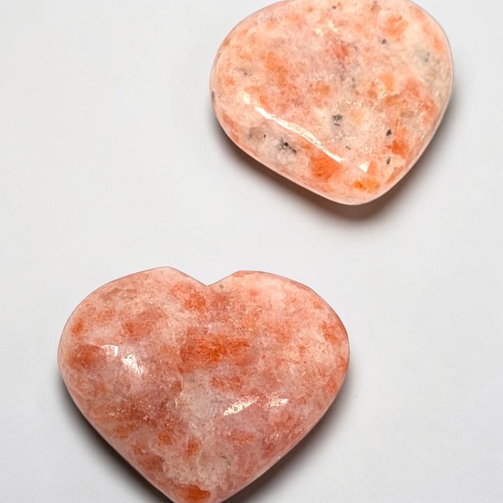 Sunstone Crystal Heart