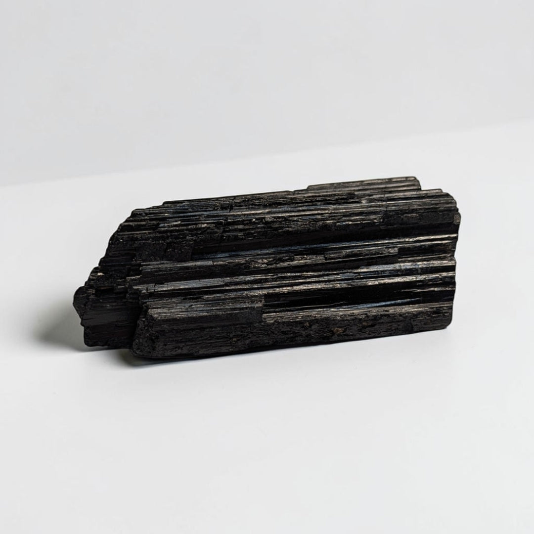 Black Tourmaline Raw Crystal Chunk