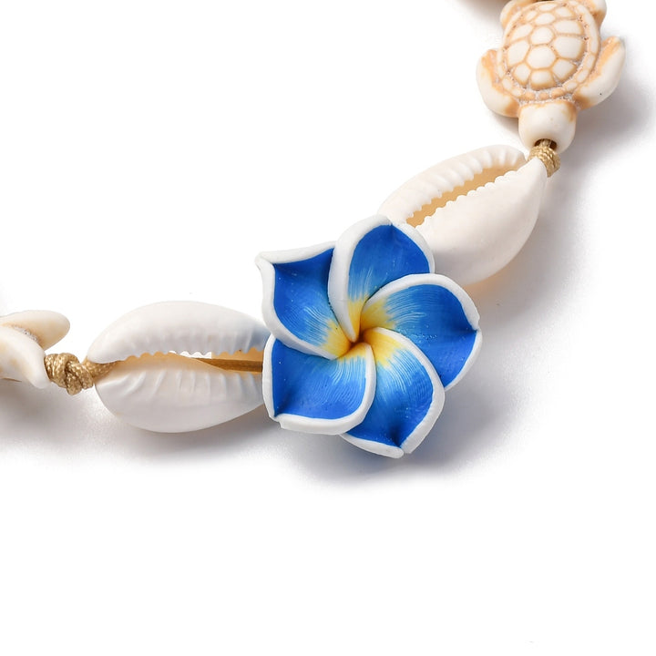Cowrie Shell Adjustable Beach Bracelet - View | Zen Collection Canada